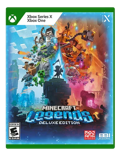 Jogo Minecraft Legends Deluxe Edition Xbox Físico Lacrado