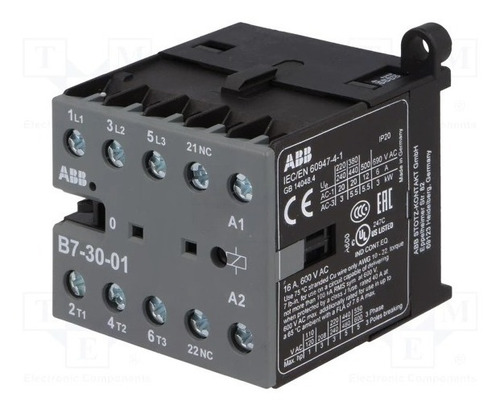 Gjl1311001r0011  Mini Contactor Abb 24 Vac  B7-30-01-01