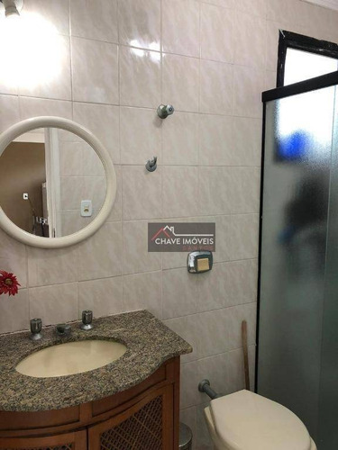 Imagem 9 de 13 de Cobertura Com 2 Dormitórios À Venda, 130 M² Por R$ 360.000,00 - Jardim Três Marias - Guarujá/sp - Co0054