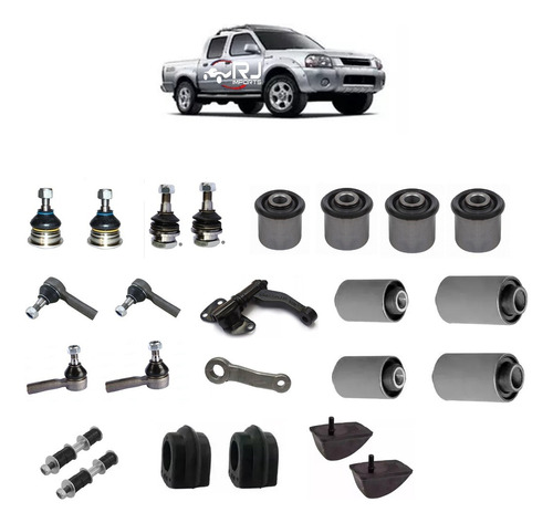 Kit Suspensão Nissan Frontier 2.8 2003 Até 2007 - 24 Peças