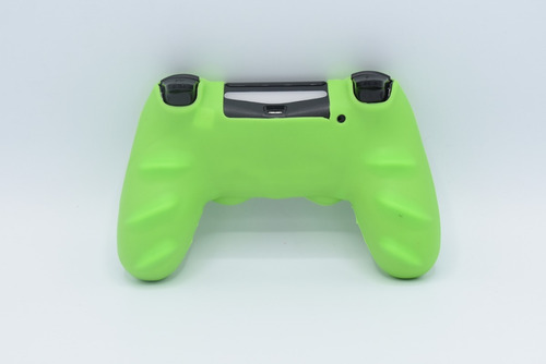 Imagen 3 de 4 de Funda Protectora Silicona Joystick Ps4 Gamer Lisa Colores