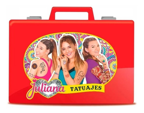 Juliana Tatuajes Valija Nena New Original Pce L036 Bigshop