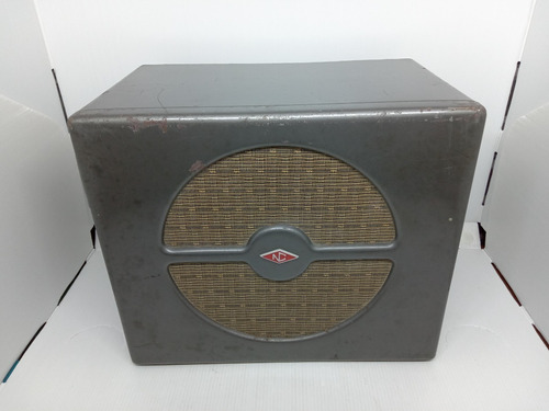 Imagem 1 de 9 de Radio Antigo Caixa Som National Nc-183ts Speaker 10 Polegada