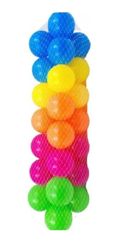 Set De 30 Pelotas De Piscina Colores