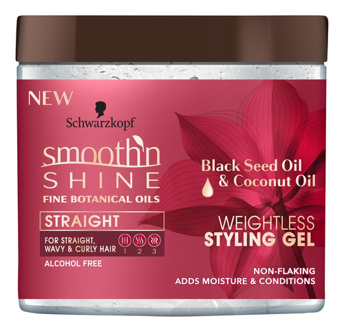 Smooth N Shine - Tarro De Gel Recto  Sin Peso  16.0 Fl Oz