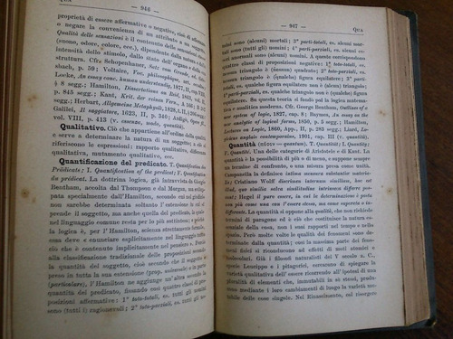 Imagen 3 de 3 de Dizionario Di Scienze Filosofiche - Ranzoli - Hoepli 1916