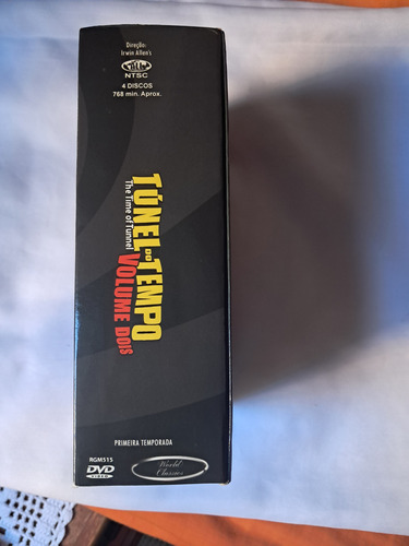 Box Dvd - Túnel Do Tempo - Temp. 1 E 2 - Completo E Lacrado (Usado)