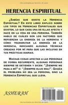 Comprar Libro: Herencia Espiritual: Cómo La Herencia Espiritual Su Y