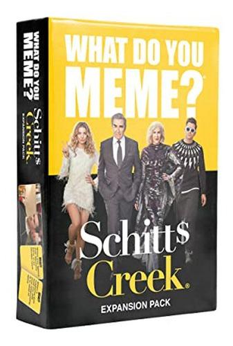 Expansión Para Juego What Do You Meme? Schitt's Creek