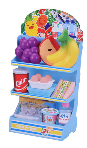 Imagen 4 de 9 de Heladera Juego De Cocina Con Luz Y Sonido Tactil