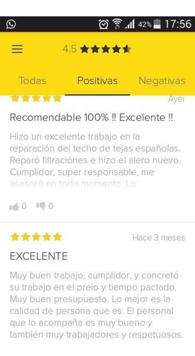 Techista Juanc. 1123405271 ..100% Calificaciones Positiv