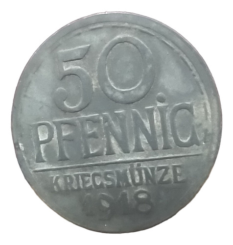 Antigua Moneda 50 Pfennigs Radolfzell 1918 Notgeld