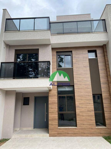 Imagem 21 de 30 de Sobrado À Venda, 178 M² Por R$ 958.000,00 - Bom Retiro - Curitiba/pr - So1360
