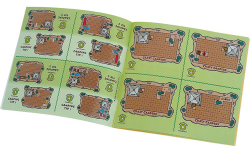 Juego De Destreza Crazy Campers 70211 Color Variado
