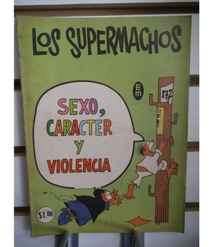 Comic Los Supermachos 172 Editorial Posada Vintage 