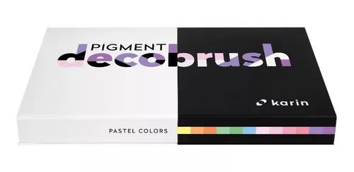 Caja 12 Rotuladores Pastel Pigment Decobrush Karin en 2023