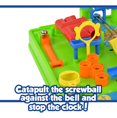 Tomy Games Screwball Scramble Marble Run Juego Para Niños -