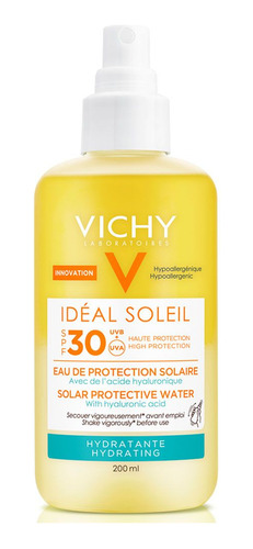 Vichy Idéal Soleil Fps30 Agua De Protección Solar Hidratante Pieles Sensibles