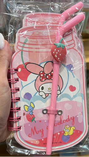 Libreta Con Lápiz My Melody Sellada