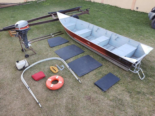 Barco De Alumínio Pety 550 Sl