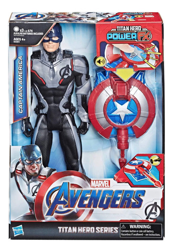 Avengers Marvel Endgame Titan Hero Power Fx Capitán América