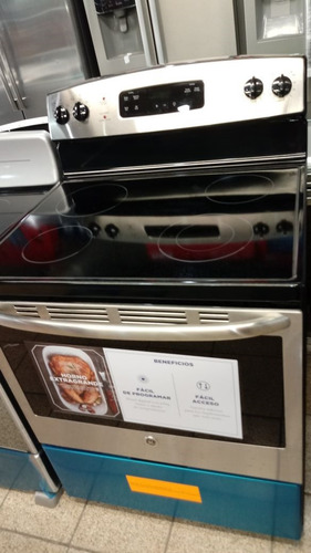 Imagen 1 de 10 de Cocina Eléctrica Ge® 30 Modelo (jcbs631sfss) Nuevo En Caja
