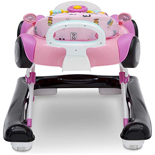 Andador Y Caminador Auto Niña Delta Children Color Rosa