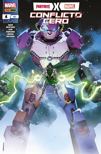 Imagen 1 de 1 de Fortnite X Marvel: Conflicto Cero N.4