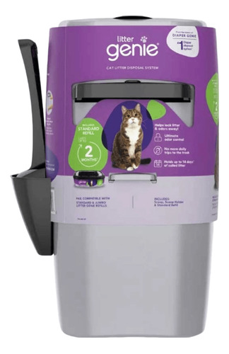 Litter Genie® Sistema Basurero Arena Para Gatos