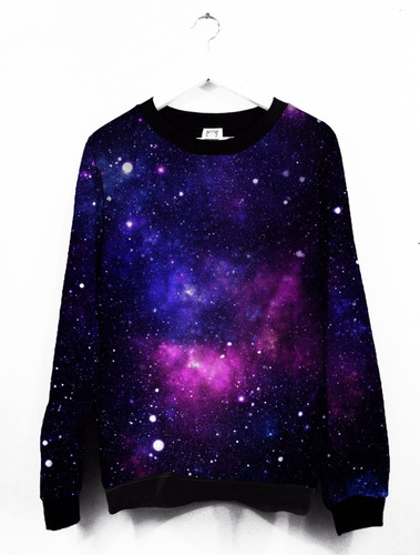 Predict grill crowd Blusa Moletom Roupa Galaxia Nebulosa Galaxy Star Tumblr Luxo | Parcelamento  sem juros