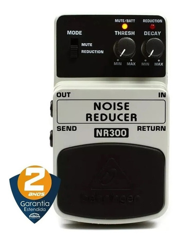 Pedal Noise Reducer Behringer Nr300 Modos Mute E Reduction