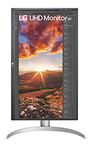 LG 27up850-w 27r Monitor Ips Uhd (3840 X 2160) Con Vesa Disp Color Silver