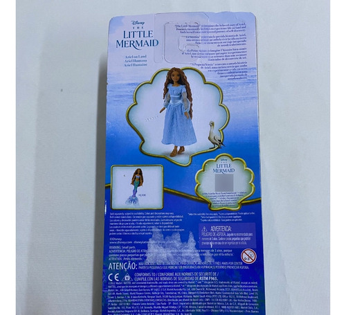 Muñeca La Sirenita Ariel Humana (piernas) Disney Orig Mattel