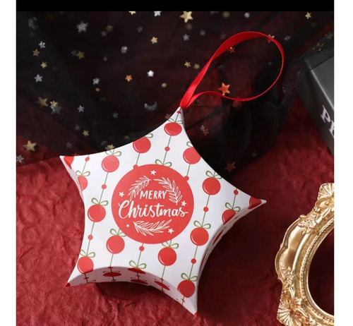 Imagen 5 de 6 de Pack De 6 Cajas Surtidas Para Regalo De Navidad (8x8 Cm)