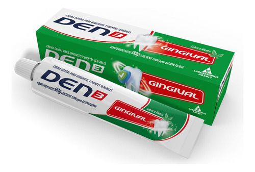 Crema Dental Den3 Gingival 90 G