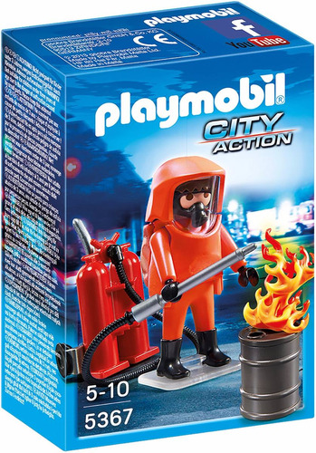Playmobil 5367 Bomberos Fuerza Especial - Mundo Manias