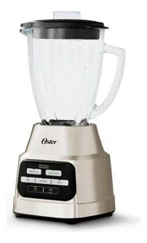 Oster Licuadora One-touch Plateada Con 2 Programas