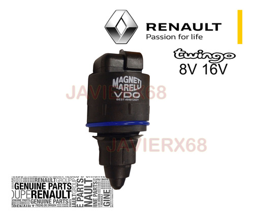 Sensor Iac Valvula Del Minimo Renault Twngo 8v 16v Original