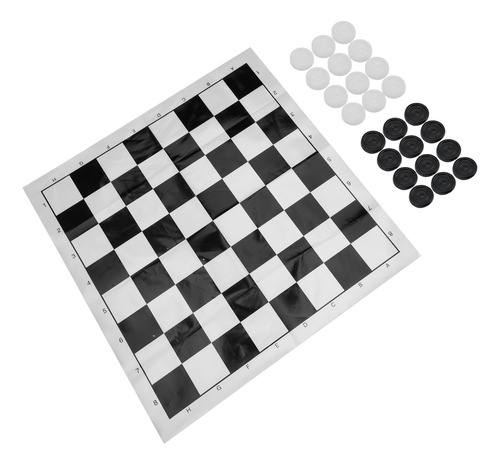 Set Internacional Checkers, 2 Sets, Película De Plástico, Ta