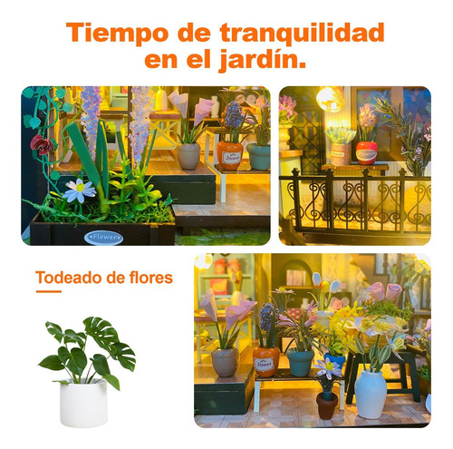 Kit Casa Muñecas En Miniatura Para Bricolaje,doble Capa Casa