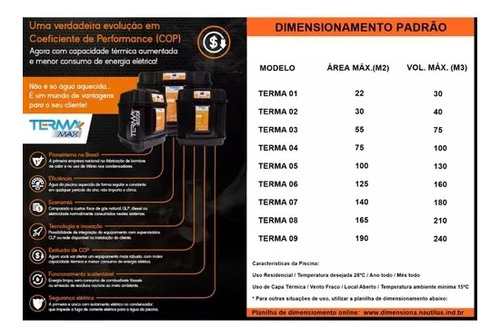 Aquecedor Trocador Calor Nautilus Piscina Até 100.000 Litros