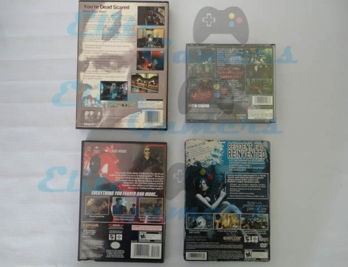 Vendo Paquete Juegos Resident Evil Long Box, Code Veronica X (Usado)