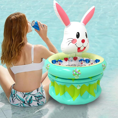 Enfriador Inflable Para Fiesta En La Piscina, Decoración