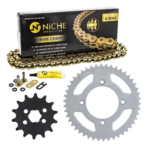 comprar Niche Combo Cadena Piñon Transmision Para Honda Xr80r Crf80f