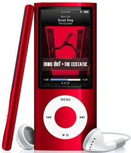 M-player Compatible Con iPod Nano 5th (8 Gb, Rojo)