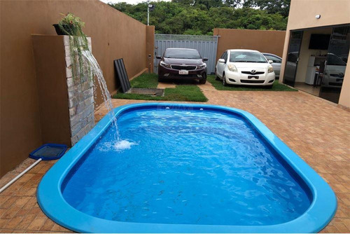 Vendo Casa Con Piscina A Estrenar: 2 Habitaciones Y 2 Baños
