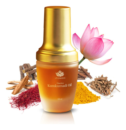 Shankara Kumkumadi Tailam Oil For Face - 0.6 Fl Oz - Aceite