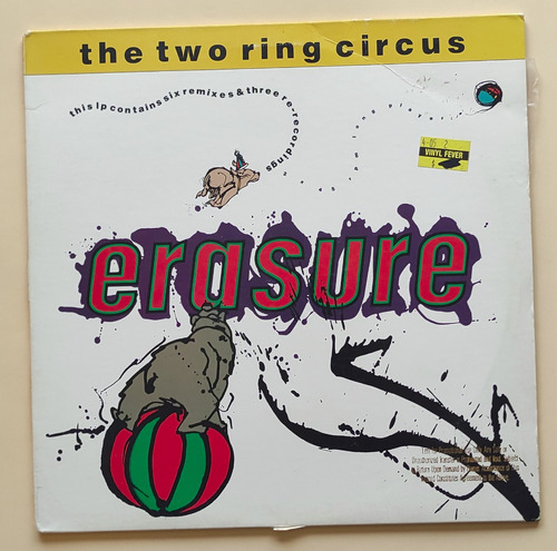 Vinilo - Erasure, The Two Ring Circus - Mundop