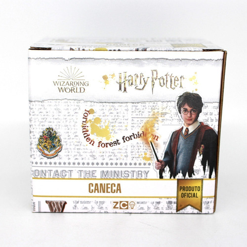 Imagem 5 de 5 de Caneca Buck Casas Escola Magia Hogwarts Harry Potter Wb