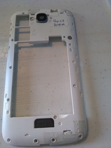 Carcasa Interna Alcatel Pop C7, 7040a,blanca